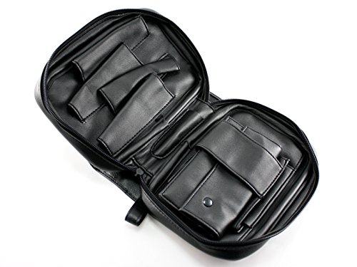 Skyway Remington Leather 4 Pipe Tobacco Pouch Case with Carry Strap - Thumbnail 7