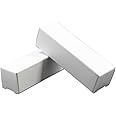 BAT Pack 50 Pack 0.78x0.78x3.34 inch Rectangle Kraft Paper DIY Lipstick White Boxes Beauty Accessories Essence Oil Lipstick Bottle Packaging Gift Makeup Organzier Tube Storage