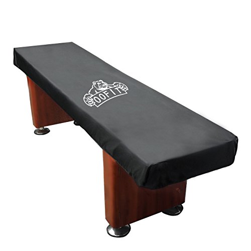 OOFIT 9' Shuffleboard Table Cover with Storage Bag Black