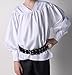 Making Believe Boys Deluxe Renaissance Shirt (Medium 8/10, White)