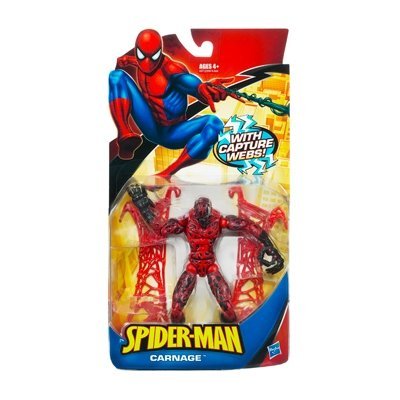 Spider-Man Classic Heroes Action Figure Carnage with Capture Webs