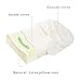 Latex Pillow, ALPHA LATEX Thailand Natural Contoured Organic Pillows for Neck Pain Anti-Mite Hypoallergenic Bed Pillow for Sleeping - Low&High Ergonomic Contour Design for Back &Side Sleepers
