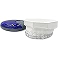 SweetGuards - Custom Dental Night Guard,Durable Mouth Guard for Bruxism,Teeth Grinding & Clenching,Relieve Soreness in Jaw Muscles - Upper Guard (Hybrid-3mm) - One(1) Guard