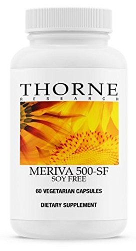 Thorne Research - Meriva 500-SF (Soy Free) - Curcumin Phytosome Supplement - 60 Capsules