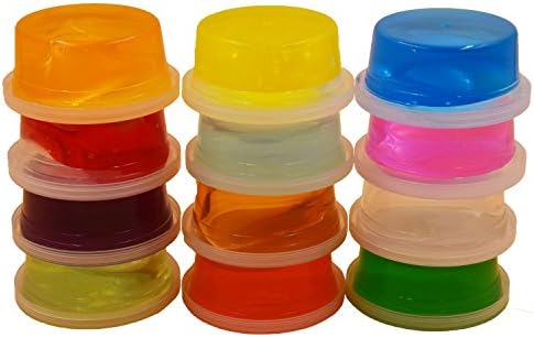 Crystal Mud Slime Putty Children Educational Intelligent Plasticine Magic Clay Easter Gifts Toy Pack of 12