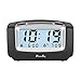 DreamSky Dual Alarm Clock with Smart Adjustable Nightlight, Snooze, Large LCD Display, Portable Battery Operated, Ascending Alarms Sound, Simple Operate Clocks for Bedroom and Kids