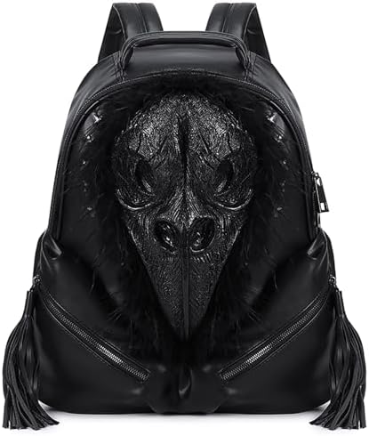 Amazon.com | 3D Xenomorph Shaped Backpack Cool Predalien Shoulderbag PVC  Novelty Alien Unique Personality, Creative Design, Large Capacity (Black) |  Casual Daypacks