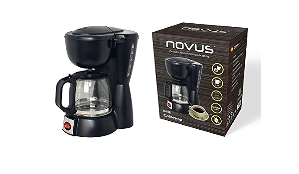 JPWonline - Cafetera eléctrica 4-6 tazas NOVUS N-128 : Amazon.es: Hogar y  cocina