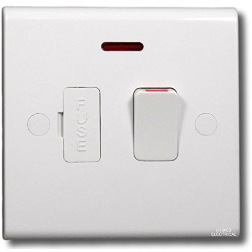 Deta S1371 Switched Fused Spur Connection Unit with Neon 13 Amp