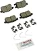 Bosch BC1451 QuietCast Premium Ceramic Disc Brake Pad Set For: Acura TSX; Honda Accord, Rear