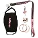 YFresh Blackpink Gift Set for Blink - 1 Blackpink Drawstring Bag/19 Stickers/2 Wrisbands Bracelets/1 Face Mask/1 Phone Ring Holder/1 Lanyard/1 Keychain
