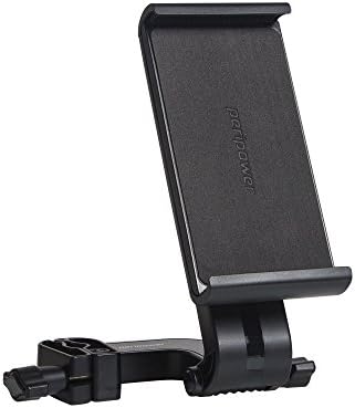 peripower Tablet/Smartphone Headrest Mount for Apple iPad Pro / Air / Mini, Tablets, Nintendo Switch, iPhone, &amp; Smartphones 5.5" to 12" Wide with Adjustable Positions and 360° Rotation