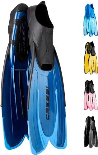 Cressi Agua Schwimmflossen, Blau, 39/40