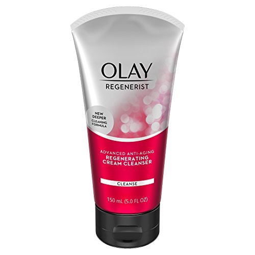 Olay Regenerist Regenerating Cream Face Cleanser, 5.0 Fluid Ounce Packaging may Vary