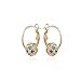 AUEYE® Lovely Korean Women Colorful Crystal Rhinestone Ball Ear Stud Hoop Drop Earrings Huggie Leverback Lucky Ball Jewelry