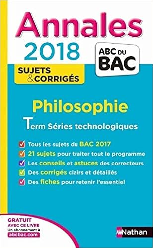 Amazon Fr Annales Abc Du Bac Philosophie Stmg 2018 Grissault Katy Livres