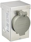 Generac 6345 20-Amp 125/250V Aluminum Power Inlet