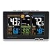 La Crosse Technology 308-1414B-INT, Black 308-1414B Wireless Atomic Digital Color Forecast Station with Alerts