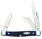 CASE XX WR Pocket Knife Navy Blue Medium Stockman