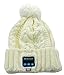 Winkeyes Outdoor Sports Bluetooth cap Music Hat Headphone Beanie Lovely Answer Phone Hat (white)