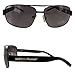 Guess Men GU6714 Aviator Fashion Sunglasses Black Black Grey