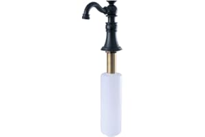 Kingston Brass SD1970 American Classic Soap Dispenser, Matte Black