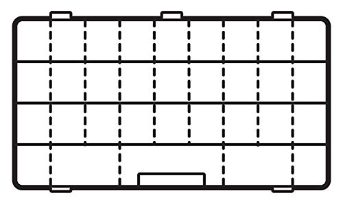 Flambeau Outdoors Tuff Tainer Box für Angelzubehör, inklusive Trennwänden, verschiedene Größen und Fächer – Bild 4