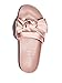 GUESS Factory Women's Amora Satin Bow Slide Sandals