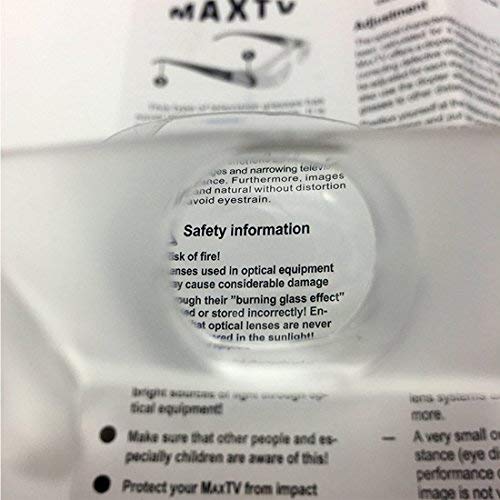 Television TV Glasses Magnifier Lens Loupe 0-300 Degree Goggles Portable Lupa Lupas De Aumento 2.1X Myopia Magnifying Glass