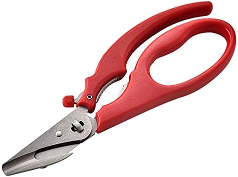 Allystyle キッチンハサミ 分解可能 値下げ キッチンはさみ 洗える ステンレス 骨を切って 料理バサミ クルミを開き シーフードはさみ 魚の骨を選ぶ カニはさみ 取り外し可能なエビはさみ