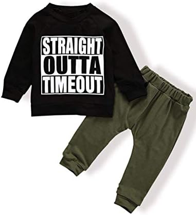 TUEMOSToddler Boy Clothes Sweatsuits Fall Winters Boy Outfits