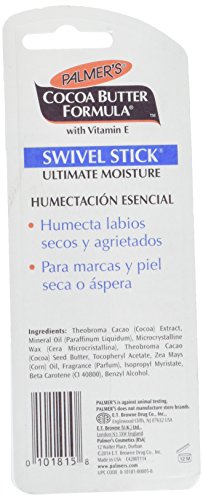 Palmers Cocoa Butter Formula Lotion Swivel Stick, 0.5 oz (Quantity of 6)