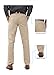 ADFOLF Men's Flat Front Slim Fit Chino Pants, Apricot, 34W x 34L