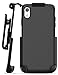 Encased iPhone XR Belt Clip Holster Case, Ultra Thin Grip Protective Cover with Belt Holder for Apple iPhone XR Phone (Nova Series) Black