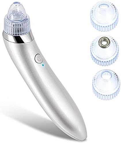 ORIGIN BEAUTY Blackhead Removal Electronic Facial Pore Cleaner Acne Remover Utilizes Pore Vacuum Extraction (White)