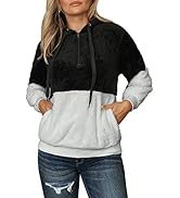 GOLDPKF Women's Fashion Hoodies & Sweatshirts Long Sleeve Fleece Pullover Tops
