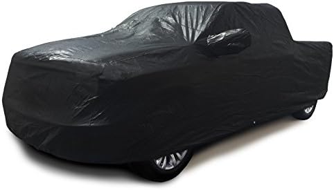 Xtrashield CarsCover 100% Sunblock Custom Fit 2001-2017 Ford F150 Crew Cab 5.5ft Short Bed Box Truck Car Cover Black