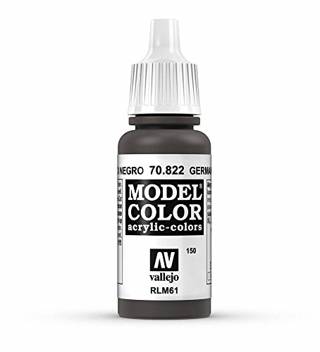 Vallejo German Camo Black Paint, 17ml