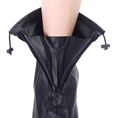 image for yuyi Reusable Rain Shoes Boots Covers, Rain Snow Waterproof Shoe Cover