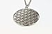 Flower of Life Pattern Charm Alloy Metal 1.2