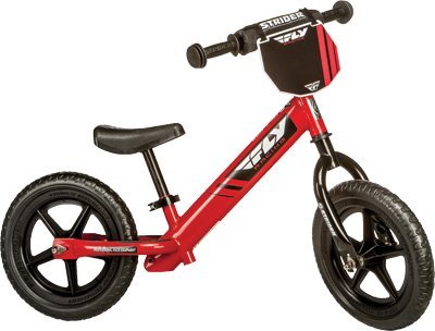 Fly Racing Deluxe Strider Balance Bike, Red