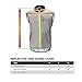 ReflecToes Reflective Windbreaker Vest for Running and Cycling. Lightweight and Durable Mens Jacket Designed with Intelligent Stretch Fabric and BioMotion Technology for Maximum Visibility
