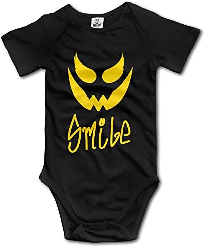 Big Evil Smiley Face Horrible Baby Onesie Newborn Clothes Outfits Unisex