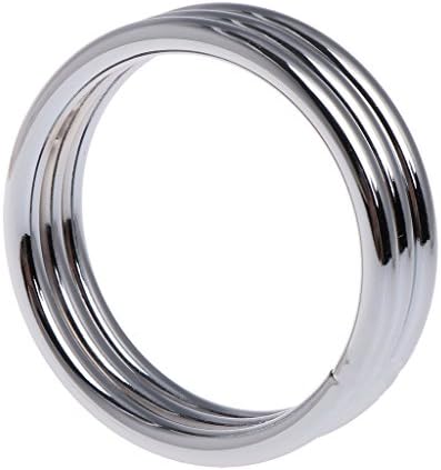 Tingze416 Stainless Steel Lock Ring for Man,1pc