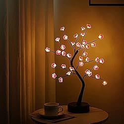 Cherry Blossom Christmas Bonsai Tree Light-20