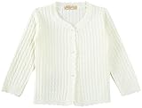 Lilax Baby Girls' Cable-Knit Cardigan Sweater 6M Cream