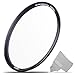 72mm UV Filter, YSDIGI UV Protection Lens Filter with Lens Cloth, Multi-Coated Ultraviolet UV, High Definition SCHOTT B270 Glass, Nano Coatings, Ultra-Slim, HD UV Filter for Outdoor Photography.