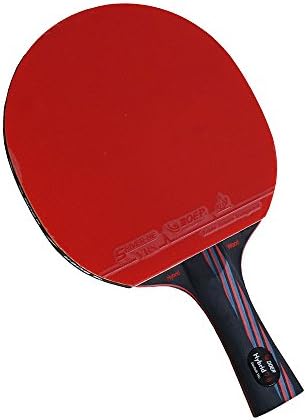 Pro Ping Pong Racket,9.8 NM Carbon Blade of Table Tennis Paddle With Professional Rubber for Compete Player,Included Storage Bag,40mm Ball &amp; Protector