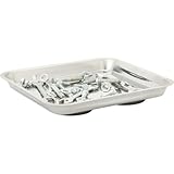 Grizzly G9722 10-1/2-Inch by 11-1/2-Inch Stainless Magnetic Tray