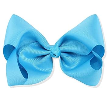Amazon Com Hair Accessory Girl Bows Large Rainbow Unicorn Bow